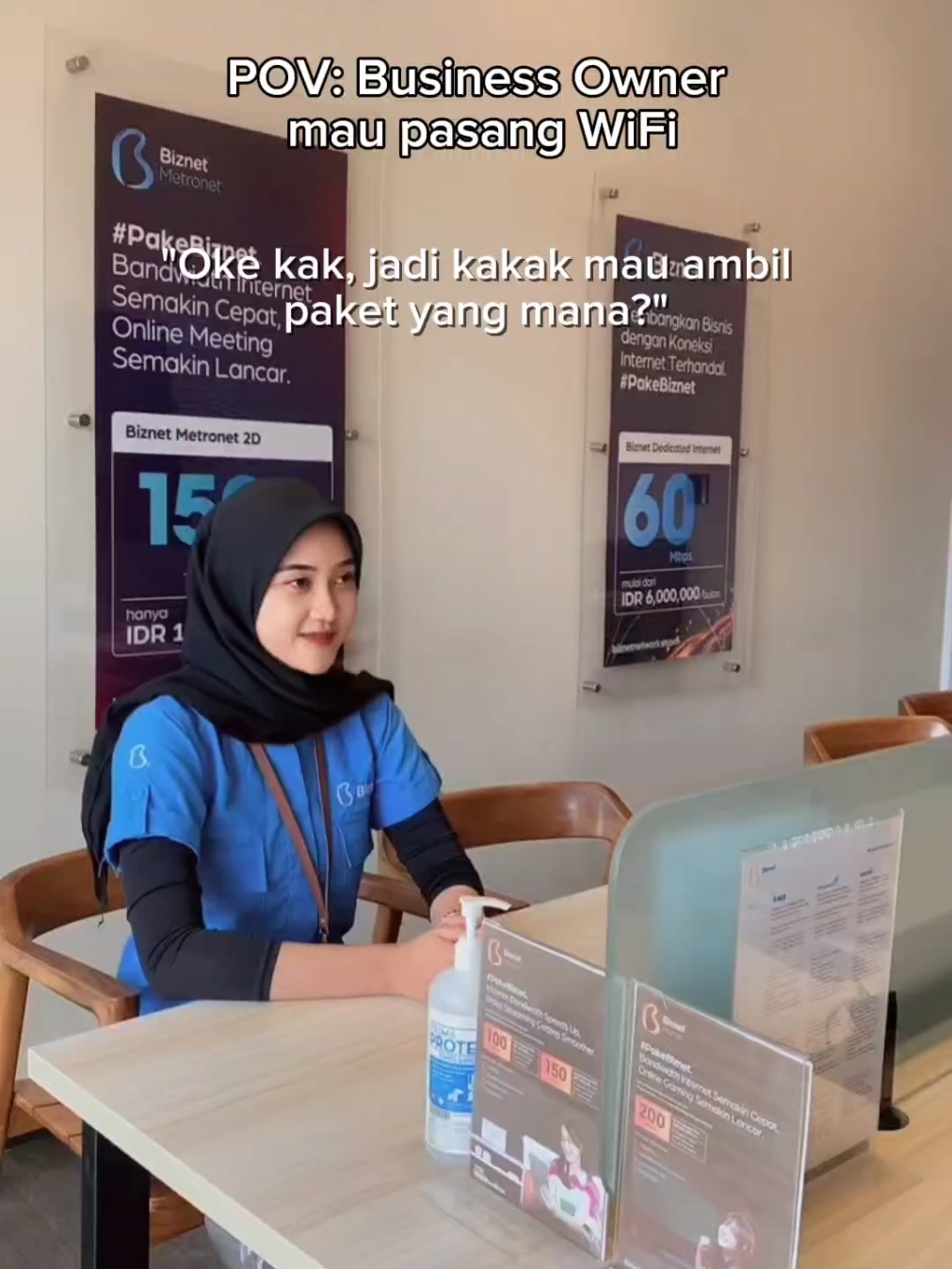 Small Business Owners yang punya toko online dan offline, cafe, atau property Minbiz bisa rekomendasikan kamu layanan Metronet sesuai kebutuhan kamu 🫡 Konsultasikan kebutuhan Internet kamu (dan buat tim kami senang, karena tim kami senang mengobrol dengan kalian🥳) ke Branch Biznet terdekat atau kunjungi website kami di: 🌐 www.biznetnetworks.com #smb #smallbusinessowner #biznet #biznetmetronet #internetstabil #internetcepat 