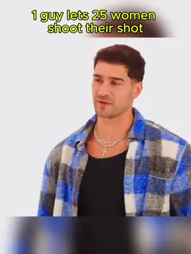 1 guy lets 25 women shoot their shot #fyp #single #trap #dating #swipe #triplets