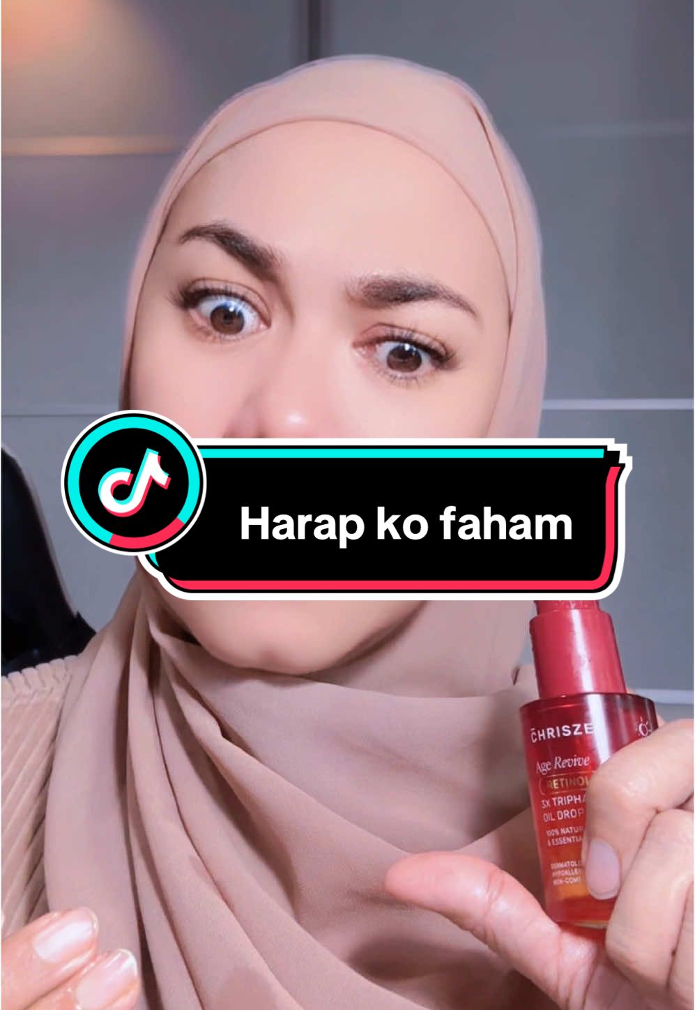 Harap ko faham ok 🤭  #chriszen #agerevive #retinol #bakuchiol #adzabuathalapaharini #adza #adzairda 