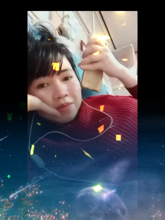 Thank you for the amazing Gift you sent on my LIVE! This moment will be cherished forever. #livegift #meteorshower #meteorrain #manggisfartqueen 