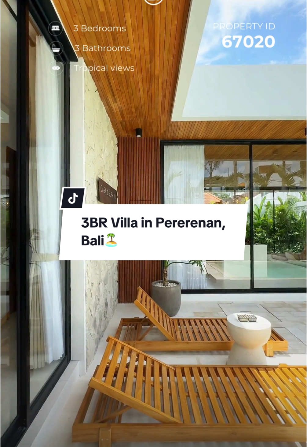 Step inside our gorgeous Casa Petak 3 bedroom villa in Bali!  With lots of space for working, lounging, and playing, this gorgeous home design was created with convenience and flair in mind. This is the perfect Bali investment in a desirable area, and it could be yours for only $399K USD. Detailed Information : Property Status: Leasehold 30 Years + 30 Years Extension Land Size: 250m2 Villa Size: 236m2 Price: $399,000USD Fully Furnished If you are interested in building your own dream villa in Bali, get in touch with @balitecture for all your architecture and construction needs.