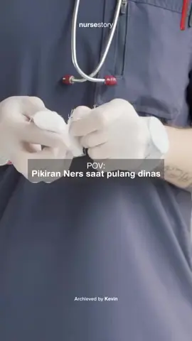 Masih ada beban pikiran 🙃 repost: kvncssr #perawat #ners #dinas 