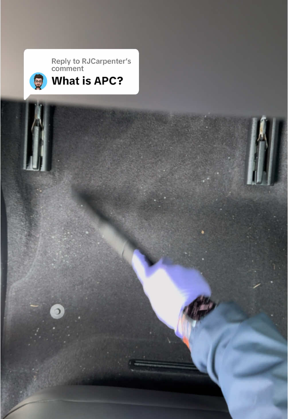 Replying to @RJCarpenter WHAT IS APC? Hope this answers your question for you 😁 #valet #detailing #cleaninghacks #cleaningtricks #carcleaningtips #carvacuuming #carvacuum #carinterior #interiordetailing #intercarcare 