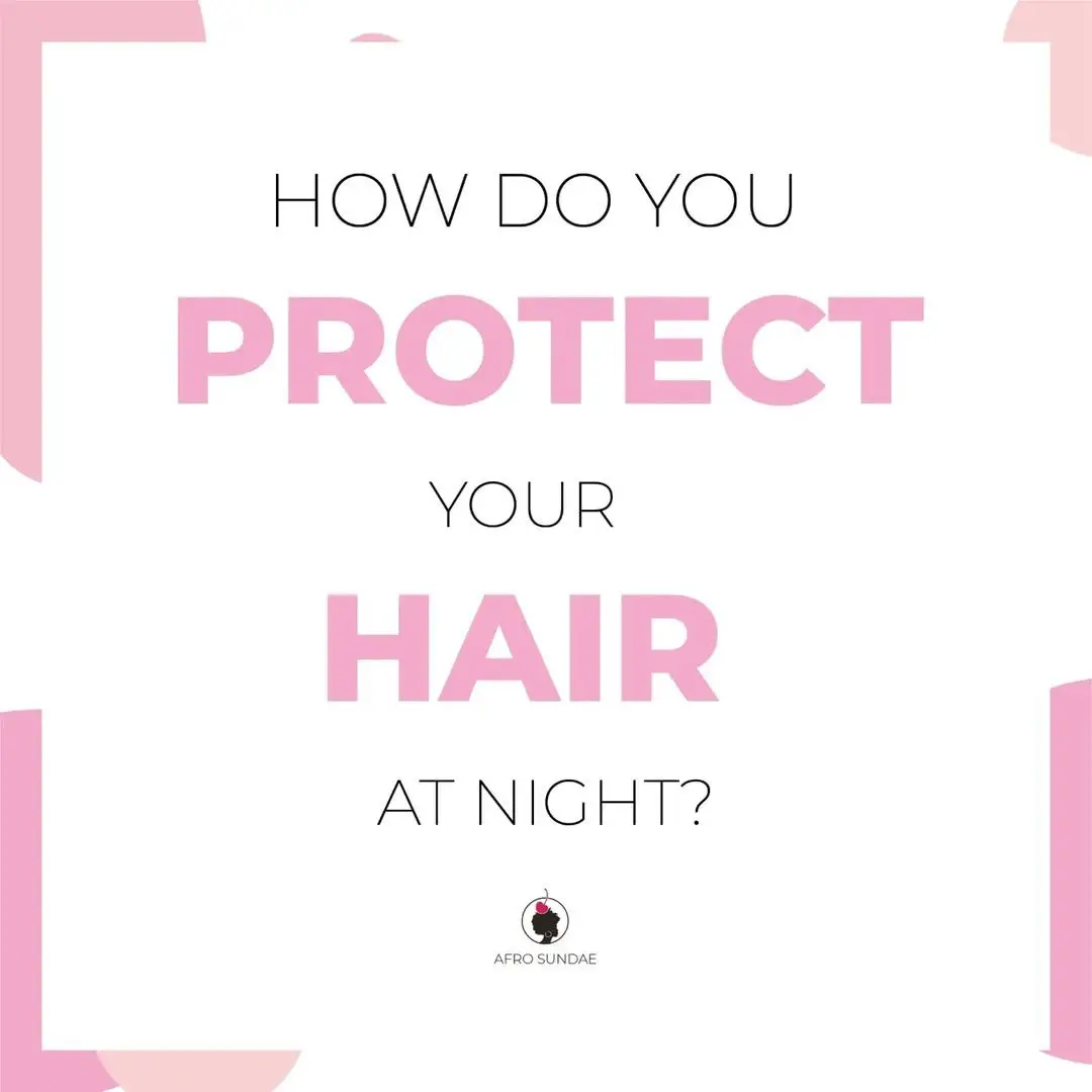 You can do everything right with your natural hair regimen... and still ruin it all with a bad nightly routine. 🤦🏽‍♀️ Think about it- you spend a significant portion of your life with your hair squashed underneath the weight of your head. This can lead to breakage 😖 #tips for a night routine 🙌🏽 💦 Moisturise and seal. Curly hair dries out easily overnight. 💆🏽‍♀️Put your hair in a low-manipulation style overnight. ✨Sleep on a satin or silk pillowcase or use a satin/silk scarf or bonnet... swipe 👉🏽👉🏽👉🏽 for our Pearl Satin Bonnets range We’d love to hear your thoughts 💭