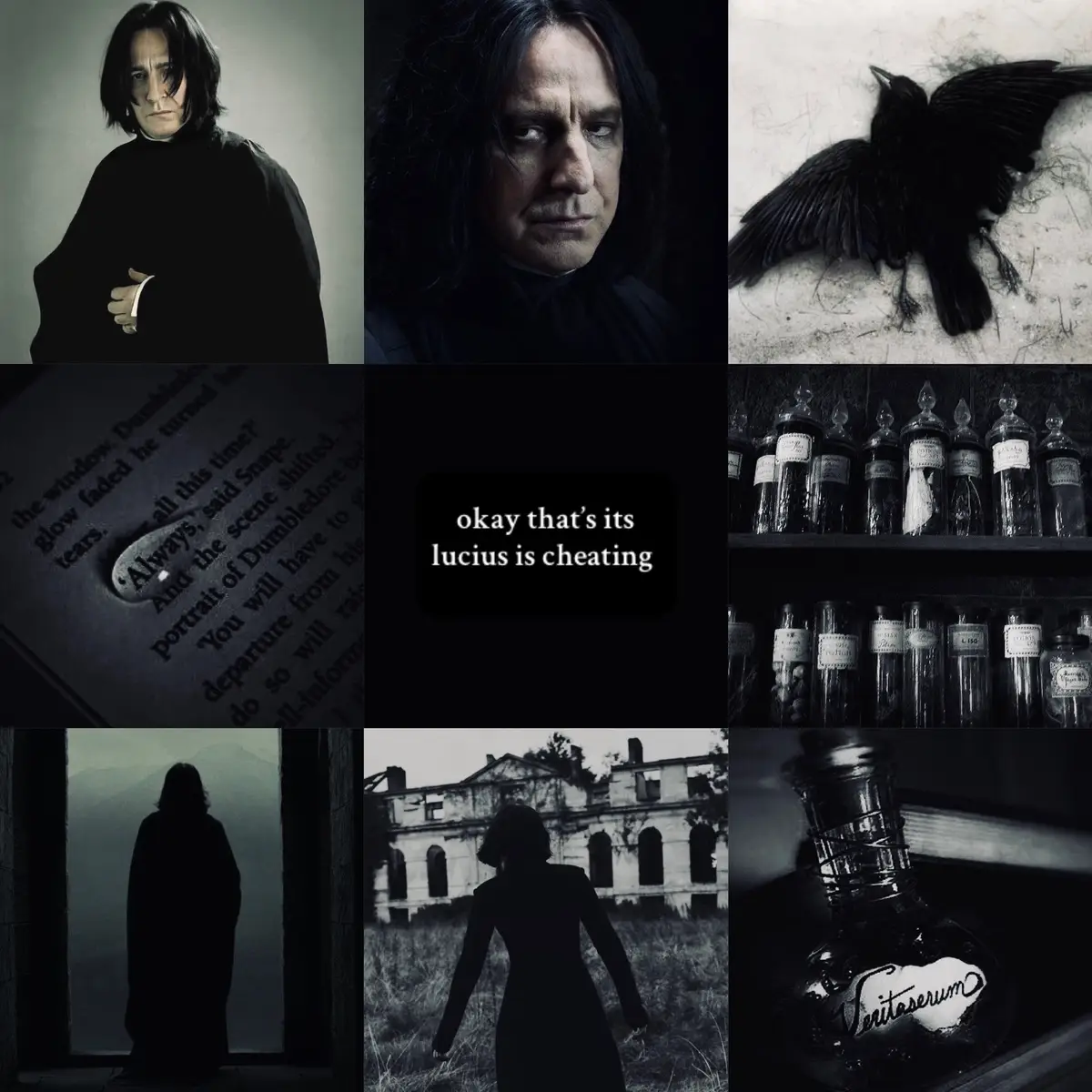 in my flop era #severussnape #dracomalfoy #narcissamalfoy #malfoyfamily #harrypotter #fyp #xybca 