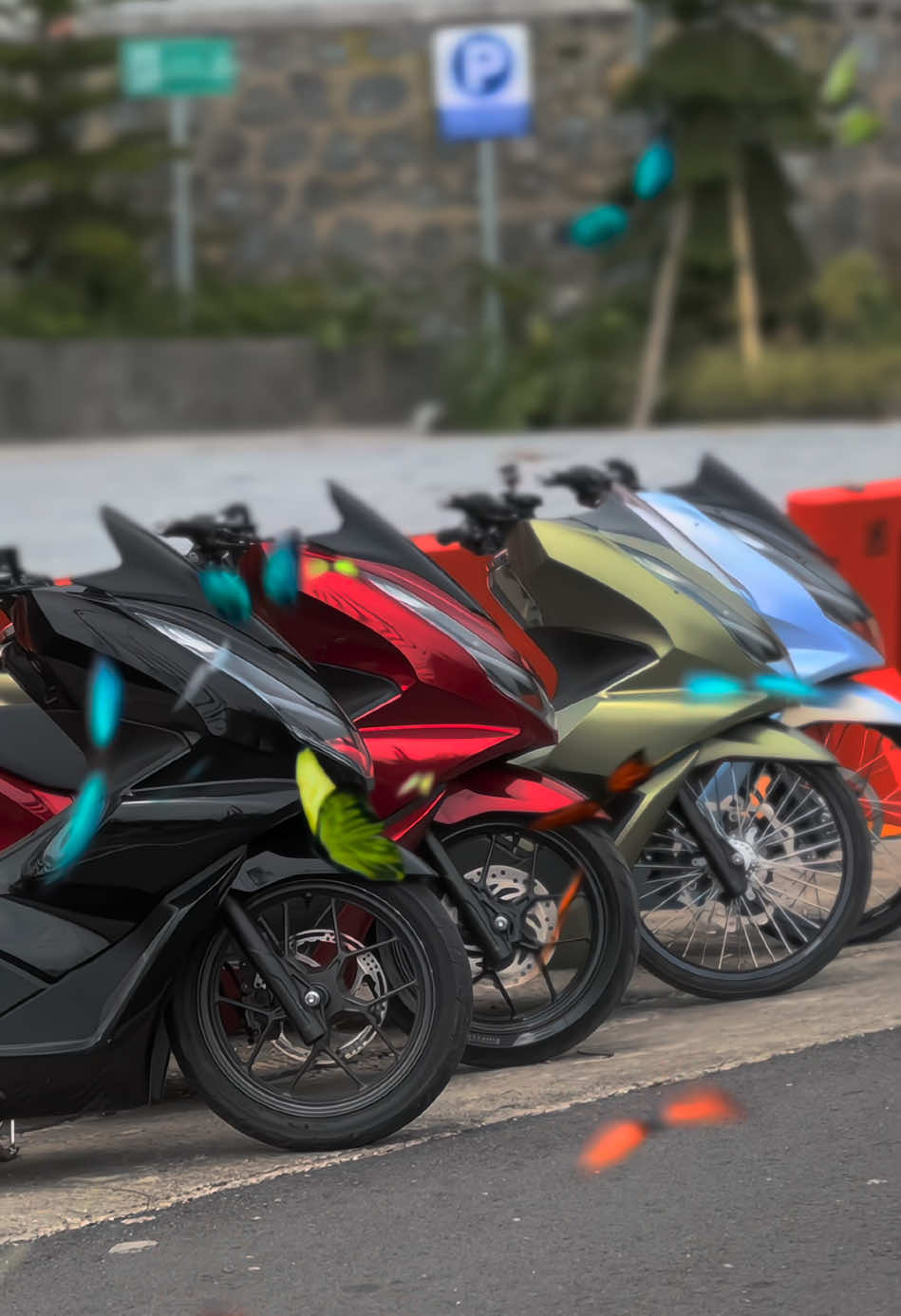 Jangan salah pasangan🫵🏽🤩 #simerah #pcx160 #pcx2023 #pcx160ล้อ17แต่งสวย 