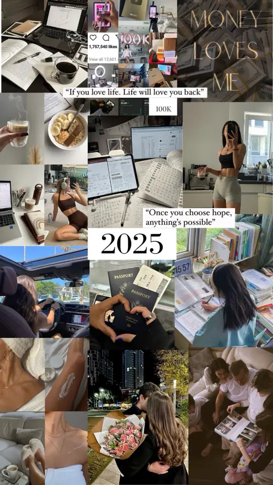 Đừng để 2025 là 1 bản nháp tiếp theo #xuhuong #visionboard #xuhuongtiktok #vision #2025 