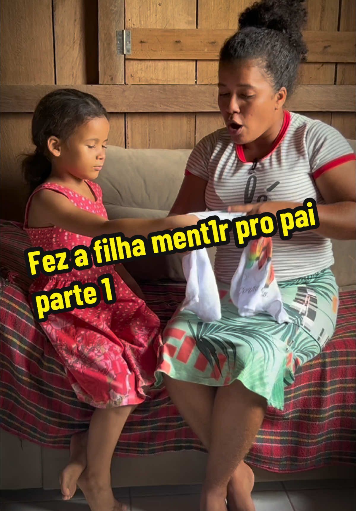 Fez a filha ment1r pro pai parte 1 #telenovelas #videolongo 