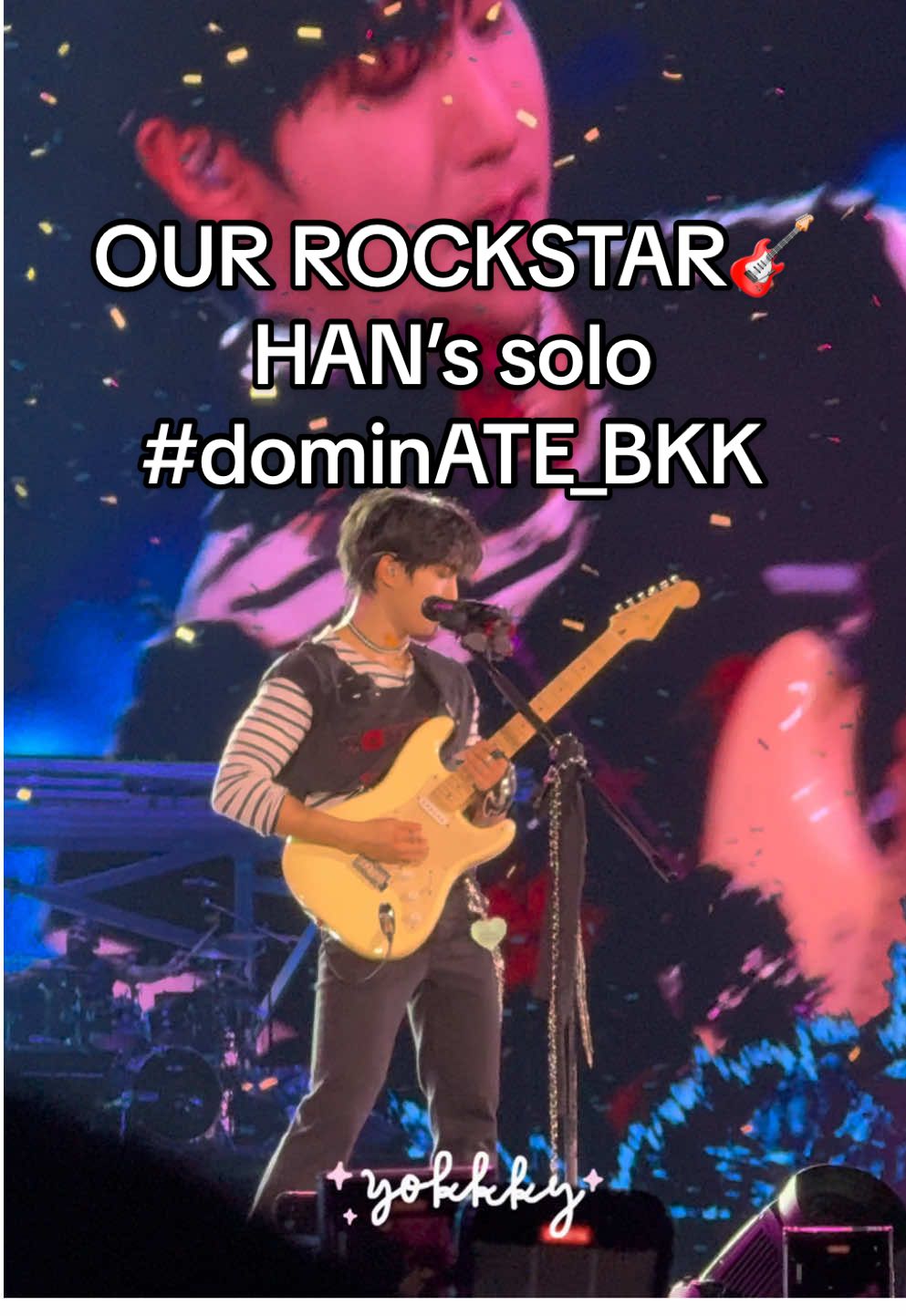 Han’s solo stage🎸 #dominATE_BKK #dominate_Bangkok #straykids #fypkpop #ติ่งกับtiktok #แฟนด้อมtiktok #han #한 