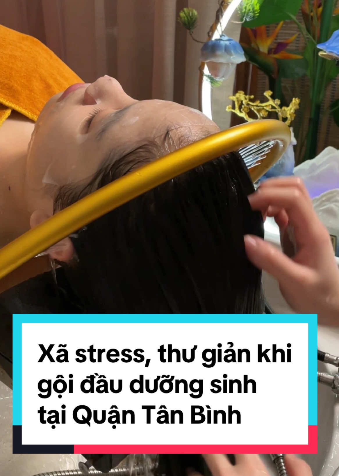 Xã stress, thư giản khi gội đầu dưỡng sinh tại Quận Tân Bình #asmr #relax #yubii #yubiispa #goidauduongsinh #goidauduongsinhtanbinh #goidauduongsinhsanbay 