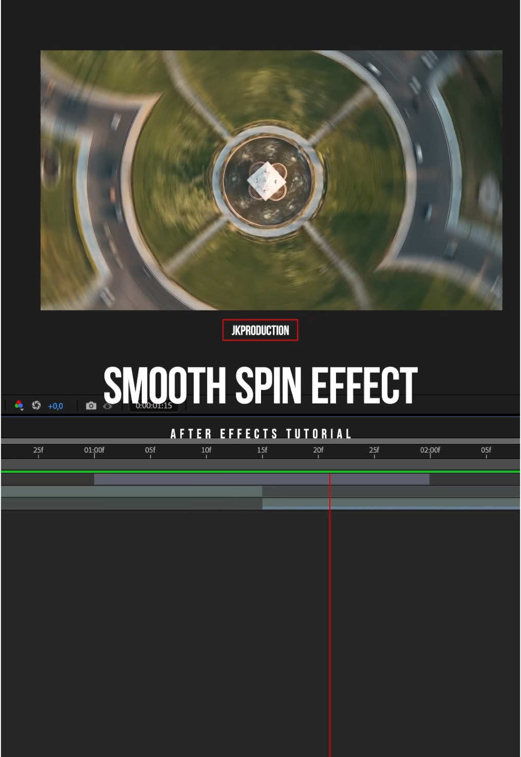 #AfterEffects tutorial - Smooth Spin transition #editingskills #videoediting #editingworld #visualeffects #transitiontutorial #edithelp #_jkproduction