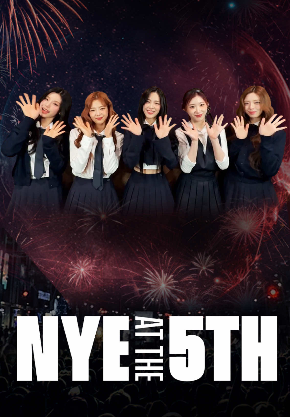 Nothing is better than the FIVE at Fifth🖐️✨ Don't miss out on the dynamite performance by @ITZY's YEJI, LIA, RYUJIN, CHAERYEONG and YUNA for #NYEAtThe5th! 🧨💥 Catch them LIVE at 5th Avenue, Bonifacio High Street, Taguig City on Dec. 31! Presented by Coca-Cola Coke Studio #BGCTaguig2025NYE  General admission will be FREE on a first come, first serve basis! 🎫 @Coca-Cola Philippines @Max Philippines @Samsung Philippines @Globe Telecom @hyundaimotorphilippines @GCash @Union Bank of the Philippines 