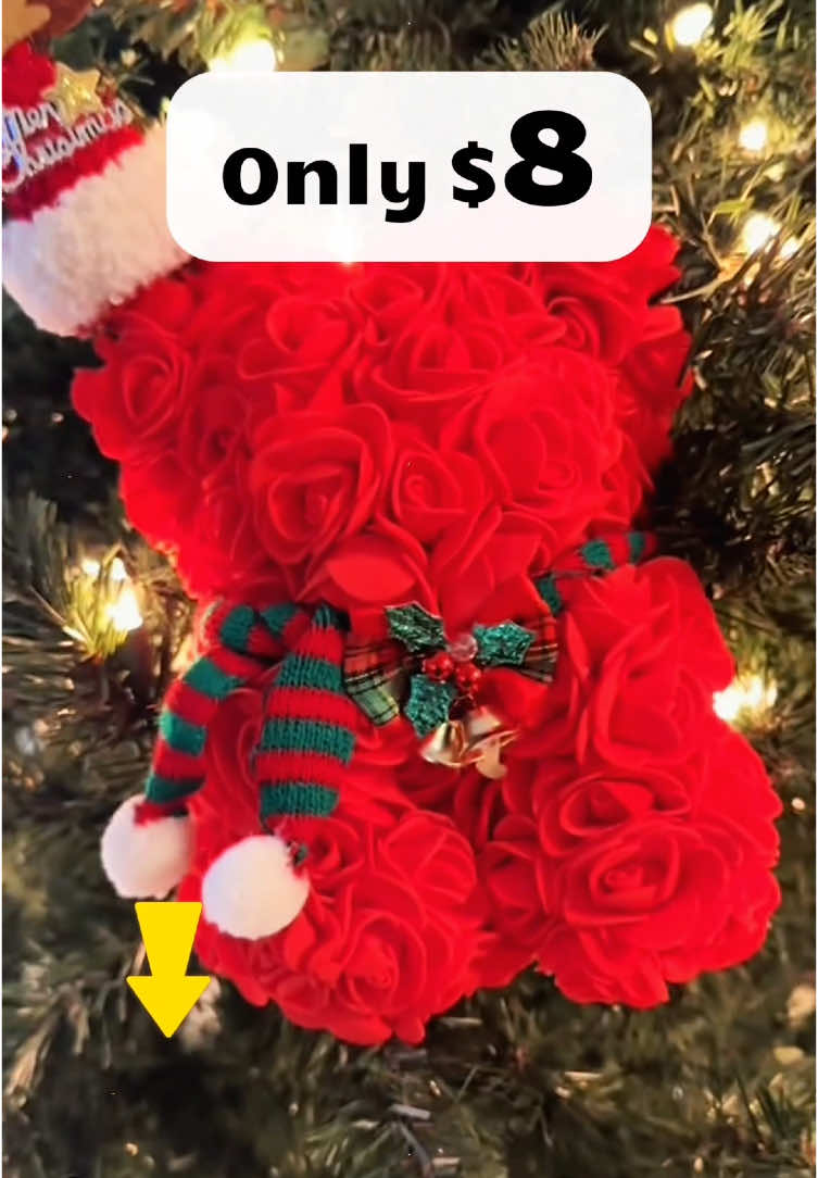 Comes in many diffrent colors #teddybear #teddy #roses #ttshop #tiktokshopblackfriday #Tiktokshopholidayhaul  #spotlightfinds #christmas #christiantiktok #decor 