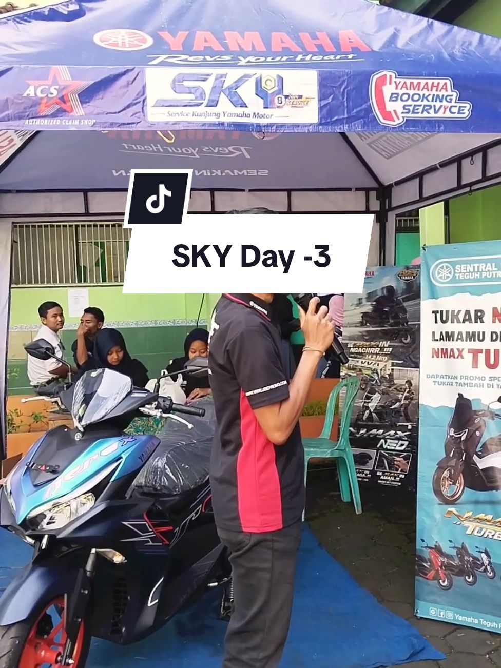 Hari ke-3 SKY (Service Kunjungan Yamaha) YSS x TPM BNA x SMA Cokro Wanadadi.  Monggo lur masih ada hari esok ya, yang belum mampir bisa mampir 😉 karena besok hati terakhir lho  #CapCut#yamaha#skyyamaha#SKY#otomotif#highschool#classmetting#banjarnegara#purbalingga #banyumas#cilacap#purwokerto#platr#foryou