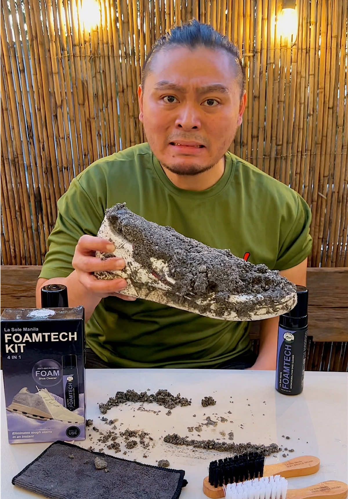 May nadiscover akong matinding panLinis ng sapatos  #Saxyken #LaSole #ShoeCleaner #FoamTech #fyp #foryoupage #fypシ゚ #viral @La Sole Manila 
