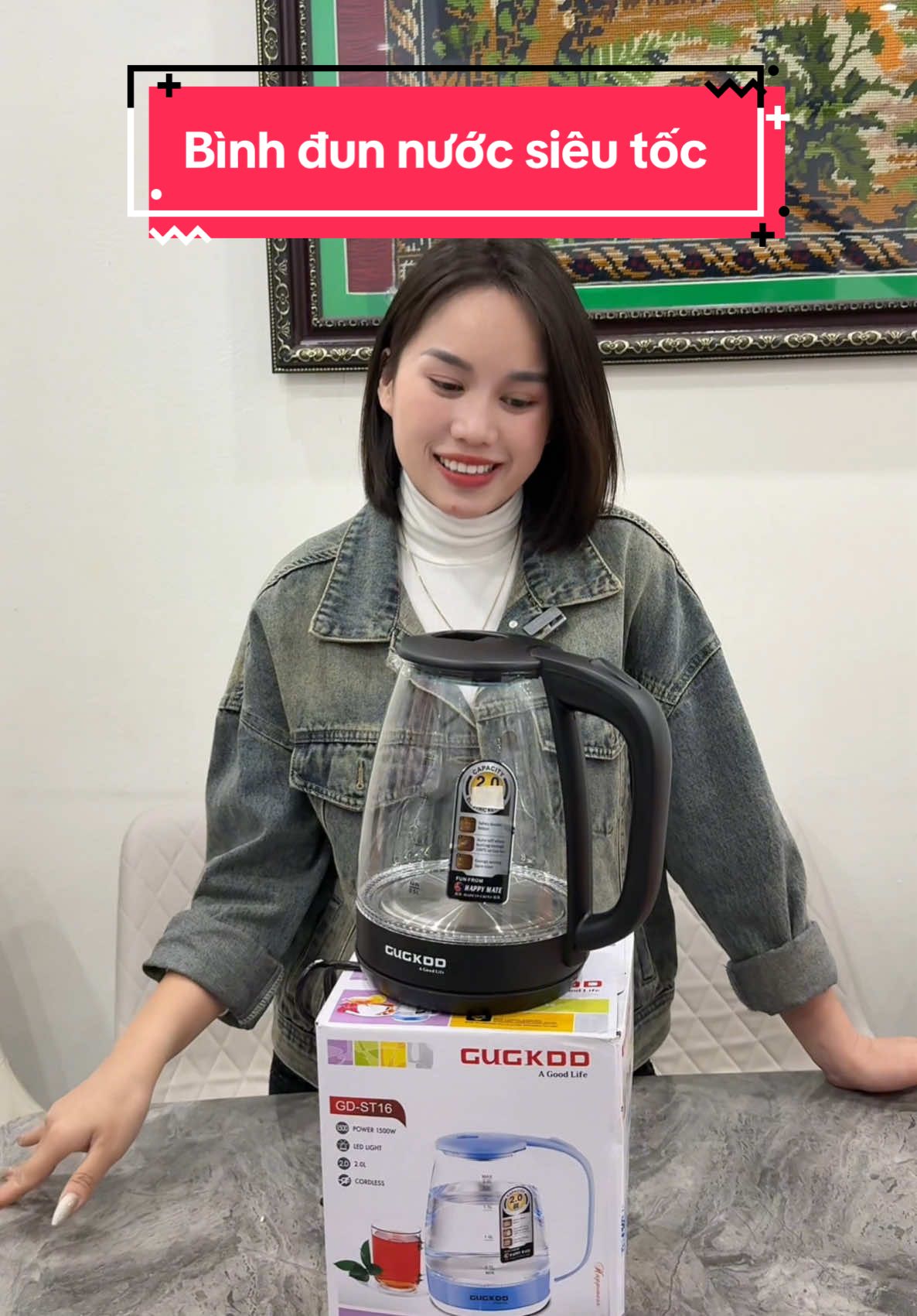 Bình siêu tốc đun nước trong suốt chỉ hơn 100 lại miễn ship nữa #xuhuong #hangmen96 #binhdunnuocsieutoc #amdunnuocthuytinh #amdunnuocsieutoc 