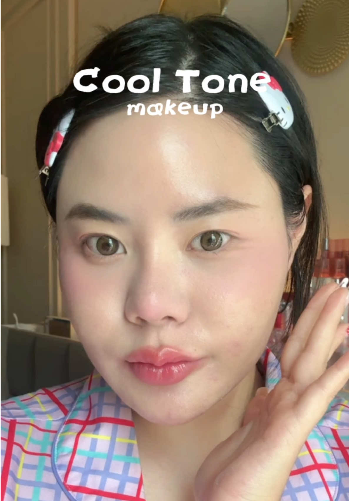 Cool Tone ของผม ! 👀✨🧣#เดียเดียรีวิว #makeuptutorial #cooltone 