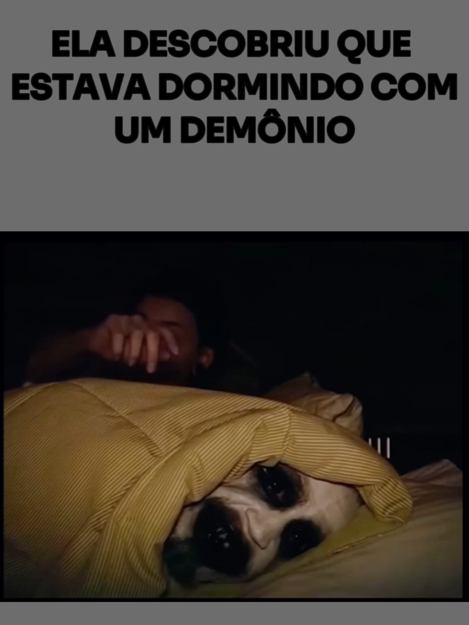 eLa DESCOBRIU QUE estava dormindo com um demonio #videosassustadores #historiasbizarras #assustador #paranormal #sobrenatural #TERROR #scaryvideos #EXTV #historiasdeterror #terror #fantasmas #ghost #medo #creepypasta #coisasassustadoras #assombração #filmesdeterror #lendas #lendasurbanas #lendasdeterror