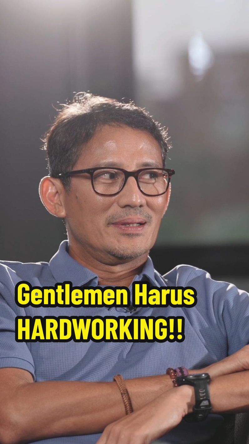 Memang benar yah, seorang gentlemen harus bekerja keras😌😌 #gentleman #mannersmakethman #foryou #podcasts #sandiagauno #hardwork #xybca #motivation