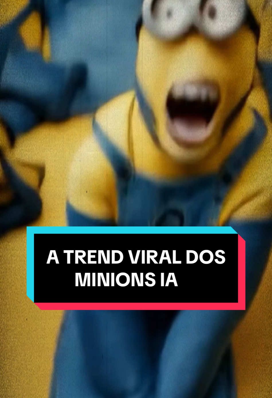 Vocês já viram essa nova trend do filtro dos minions?? ☠️ a galera sempre “inovando”. • Conteúdo Informativo • #trend #minions #informação #viral