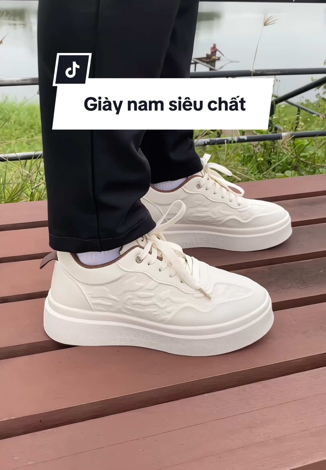 Giày trắng nam quốc dân siêu đẹp cho ae đi chơi🥰#giày #giàynam #outfit #xuhuong 