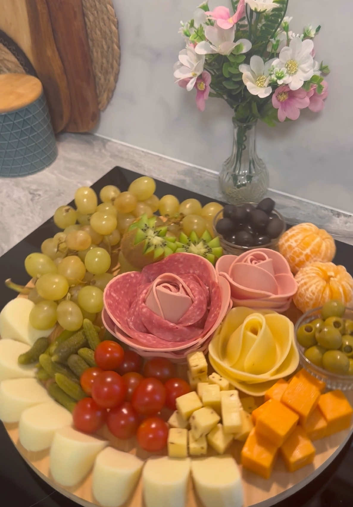 Charcuterie board idée  #Recipe #food #fyp #idea 