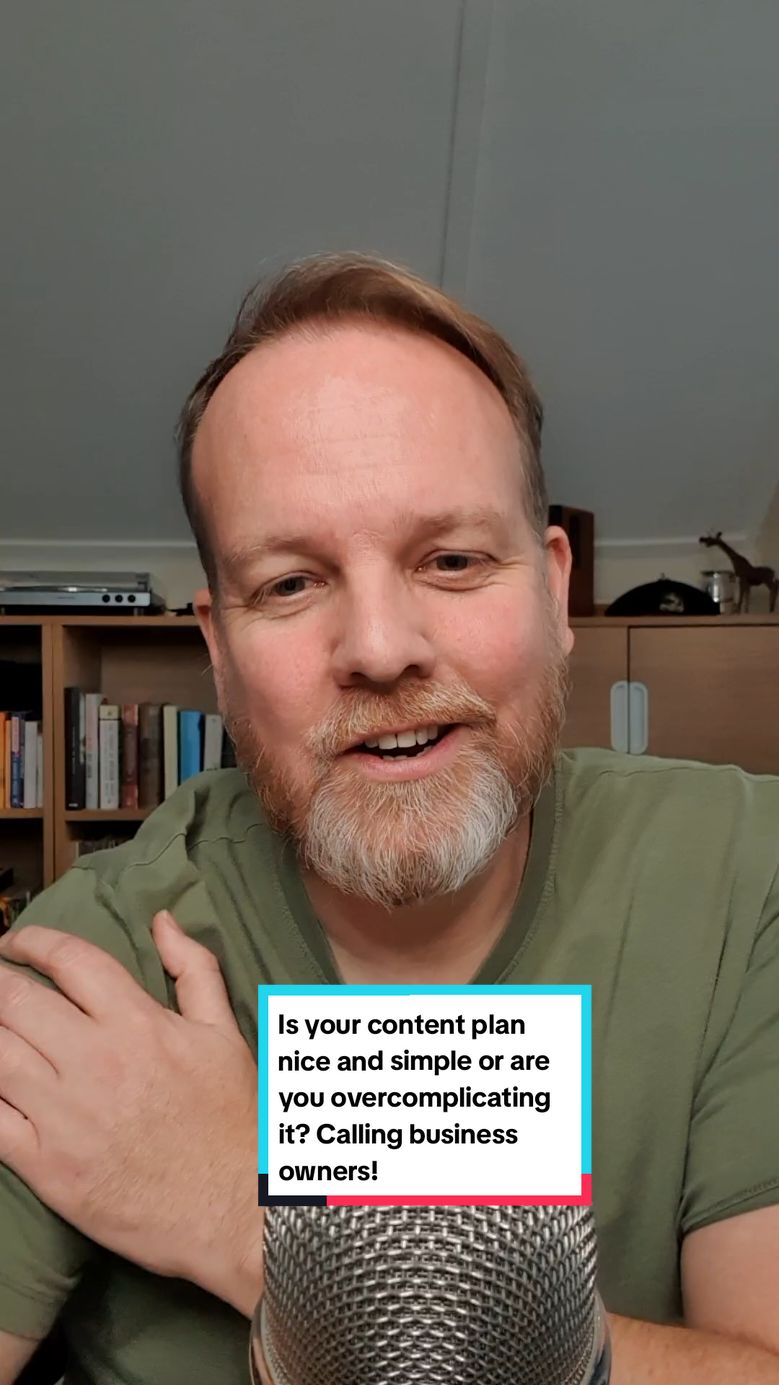 Is your content plan nice and simple or are you overcomplicating it? Calling business owners!  #smallbusinessowner #businessowner #startup #businesscoaching #businessadvice  #startuptraining #businesschallenges #businessgrowth #businessstartup 