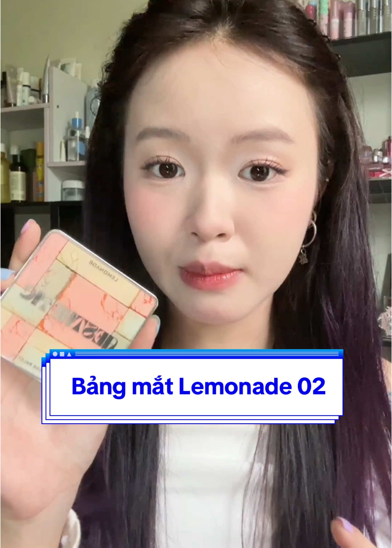 Bảng mắt mới của Lemonade nè mấy bà #minhminh107 #beautytip #BeautyTok #reviewlamdep #eyeshadow #aestheticdanang #makeupdedang 