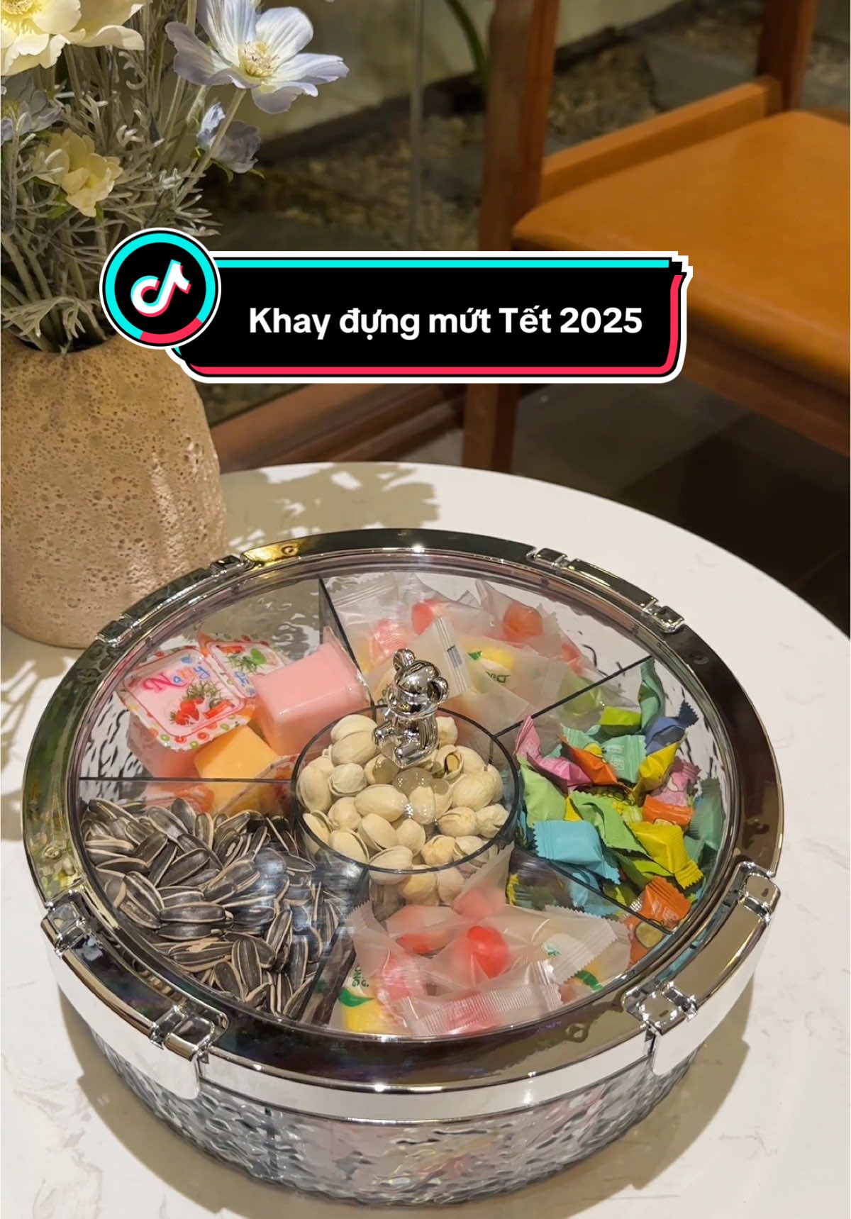 Khay Đựng Bánh Kẹo Tết Mẫu Mới 2025 Sang Trọng, Lịch Sự #khaydungbanhkeo #khaydungmuttet 