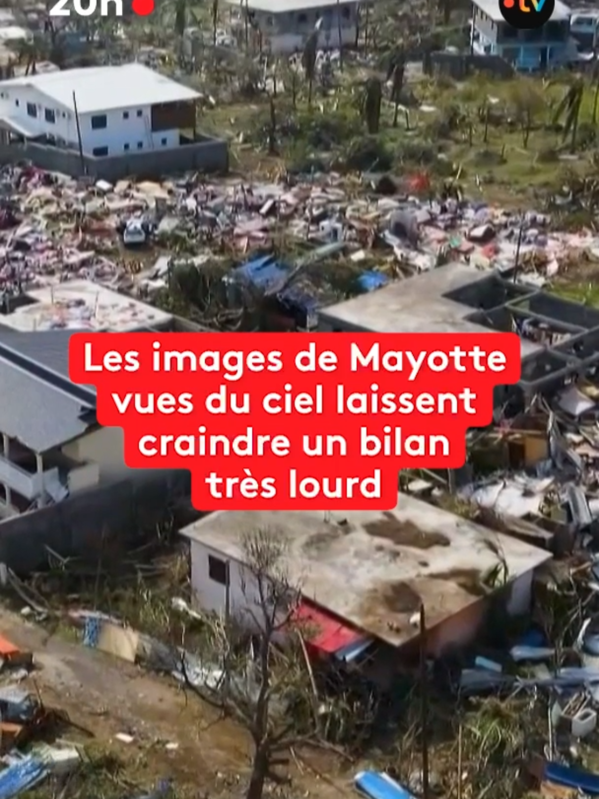 🌀 Le bilan humain risque d'être extrêmement lourd, après le passage du cyclone Chido à Mayotte. 