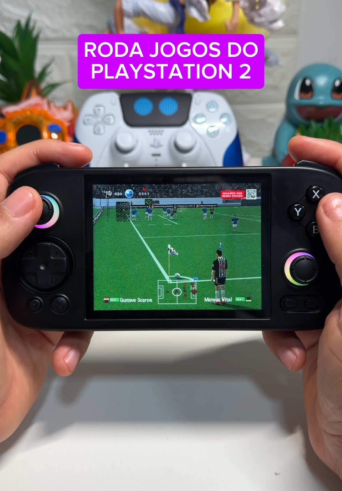 Esse portátil roda PSP, PS2 e Nintendo Switch 😱 