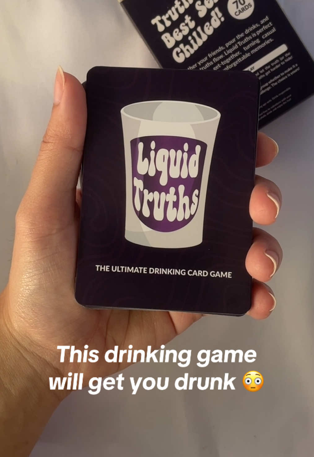 Get this for your next barkada inuman and see who survives the night 😏🥂 #LiquidTruths #GameNight #DrinkingGame #PartyGame #TruthorDare #TruthorDrink #ForYou #fyp #Trending #Viral #TikTokMadeMeBuyIt #PinoyTiktok #Filipino