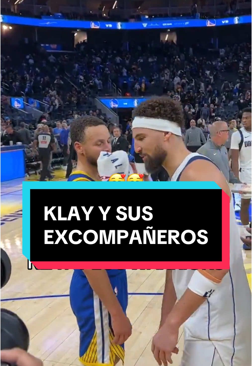 Los Splash 🥰 #basketball #TikTokDeportes #NBA #stephcurry #klaythompson 