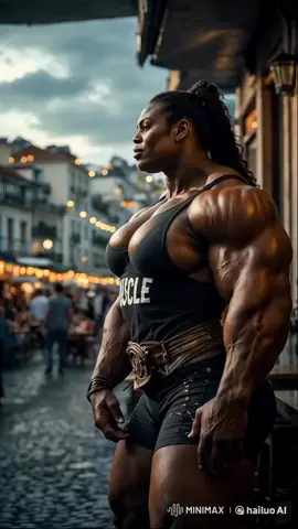 „Come to Lisbon, if you want to meet me!“ #musclegirl #femalemuscle