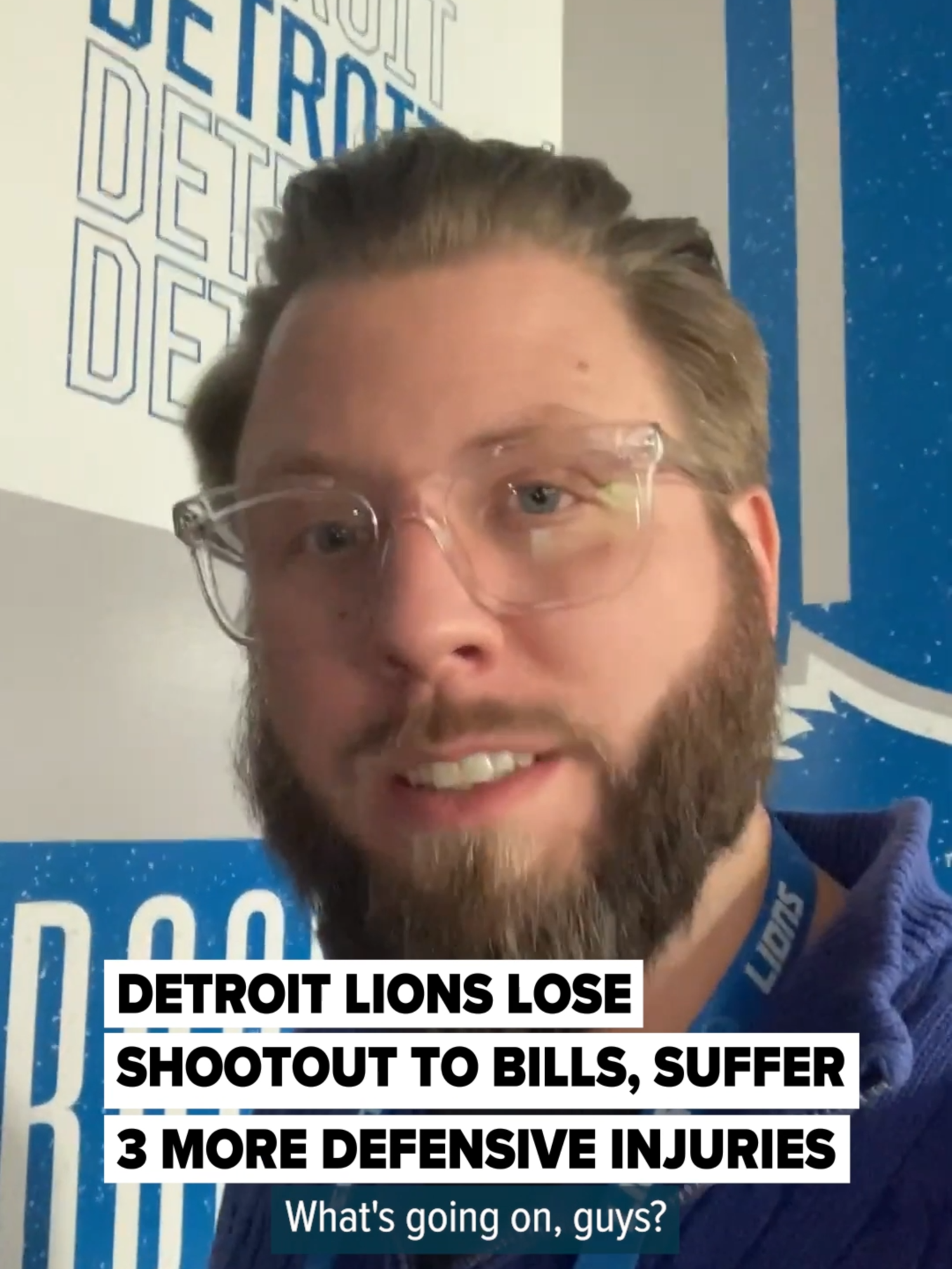 Detroit fell into an early hole and never fully recovered. The offense struggled on their first two possessions before putting the pedal to the metal. Still, that early window was all quarterback Josh Allen and the Bills needed from Detroit. #detroitlions #nfl