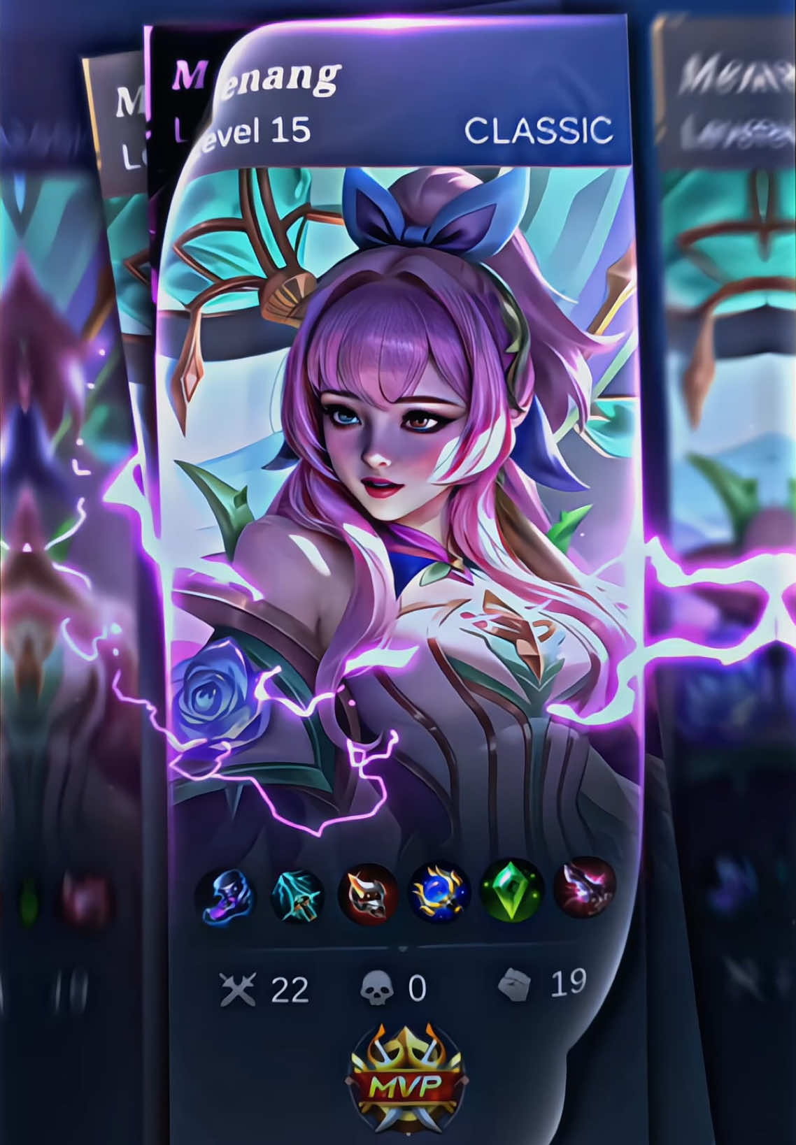 #knzymlbb : Rosé voice💕😵‍💫 #mlbb #jj #preset #trend #mobilelegends #fyp #JJCapCut