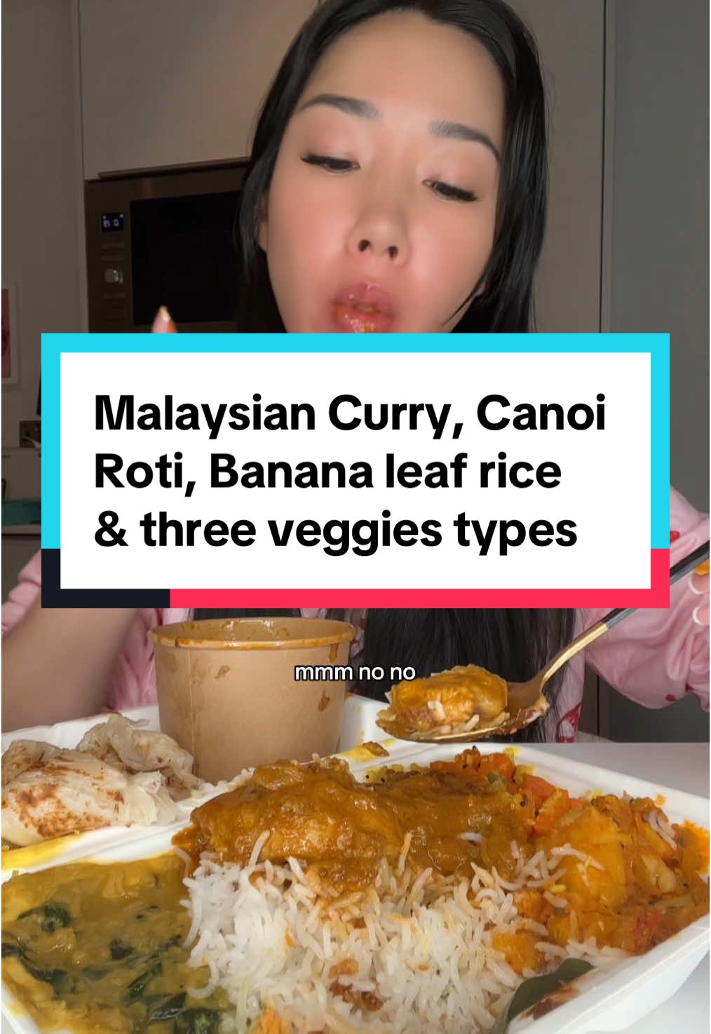 Replying to @- Lunch time mukbang ❤️❤️🤌😍 #eatwithgg #ggflavour #MalaysianFood #FoodTok #eatwithme #curry 