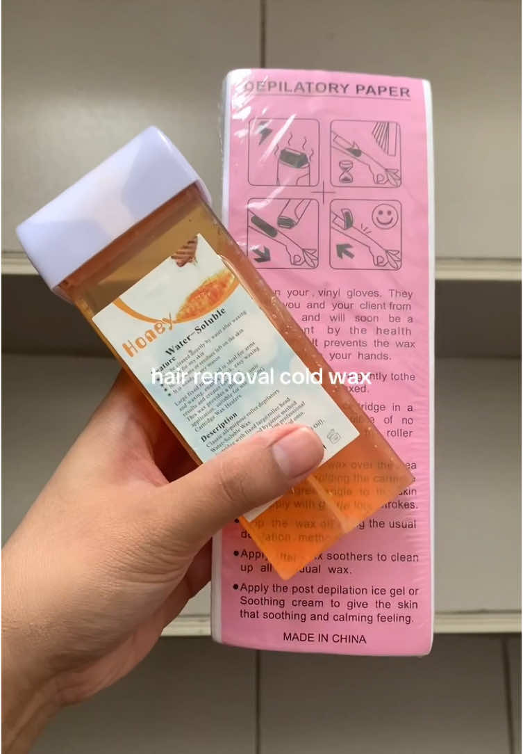 ✨ sooo satisfying !! ✨ DABEST HAIR REMOVAL 😭 #hairremoval #hairremovalcoldwaxroller #coldwaxroller