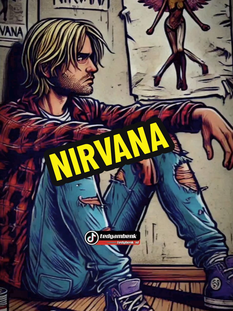 NIRVANA #nirvana #kurtcobain #kurtdonaldcobain #cobain #kurt #story #loveofnirvana 