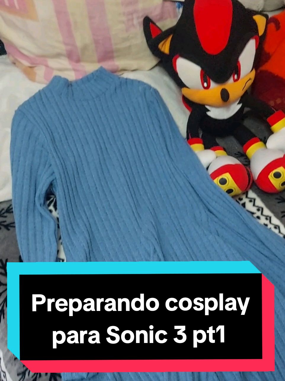 Adivinen de quien hare cosplay para ir a ver #sonic3movie !!! Nos vemos mañana con una nueva actualización!!! #shadow #shadowthehedgehog #sonic3 #trend #cosplay 