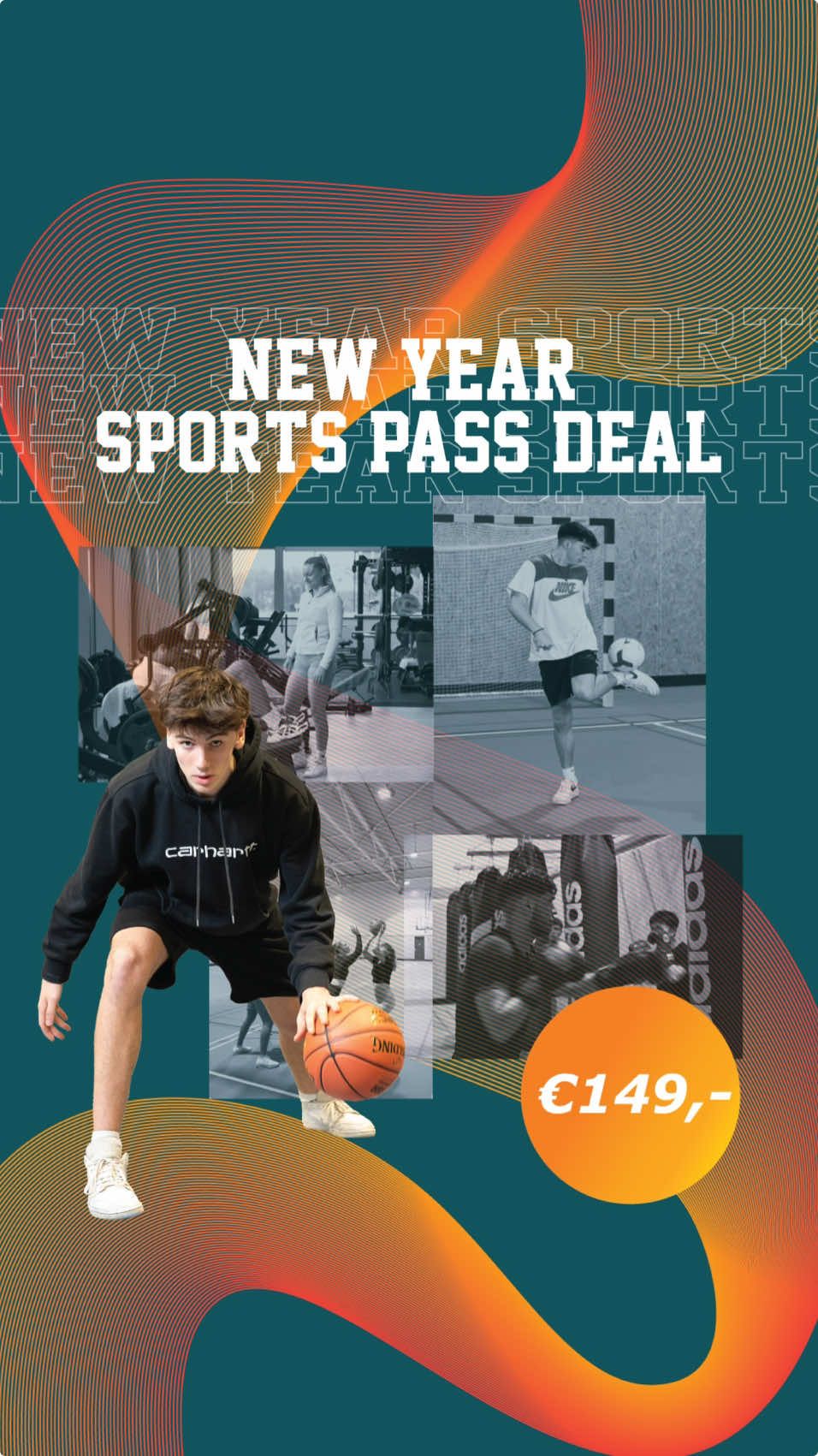 NEW YEAR SPORTS PASS DEAL - Only now you pay only €149,- for the Erasmus Sport pass! 💪🏽 🗓️ The New Year Sports Pass Deal runs from December 16, 2024, to January 31, 2025, and the pass is valid from the day of purchase to August 31, 2025! What do you get out of this deal? 🏋🏾‍♂️ Access to our gym 🧘🏼‍♂️ Participation in our group classes & courses 🏸 Use of all our sports facilities ⛸️ Discount on sports activities in Rotterdam #studentsport #erasmusstudent #newyearsresolutions #kickboxing #fy #fypdong 