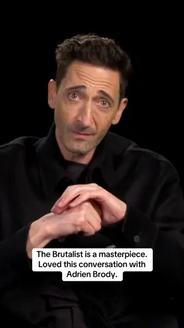 From our conversation for THE BRUTALIST. #thebrutalist #adrienbrody #bradycorbet #filmmaking 