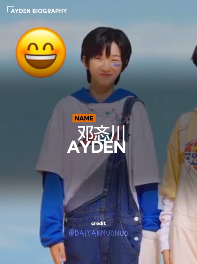 A2O Rookies LTB AYDEN 邓忞川 PROFILE BIOGRAPHY BIODATA nih yg request ayden, untuk member lain sabar dulu yaa karena nyari info mereka lumayan sulit hehe #A2ORookies #AYDEN #A2O_AYDEN #邓忞川 #cuteidol #Zalpha_Pop #BiodataIdol 