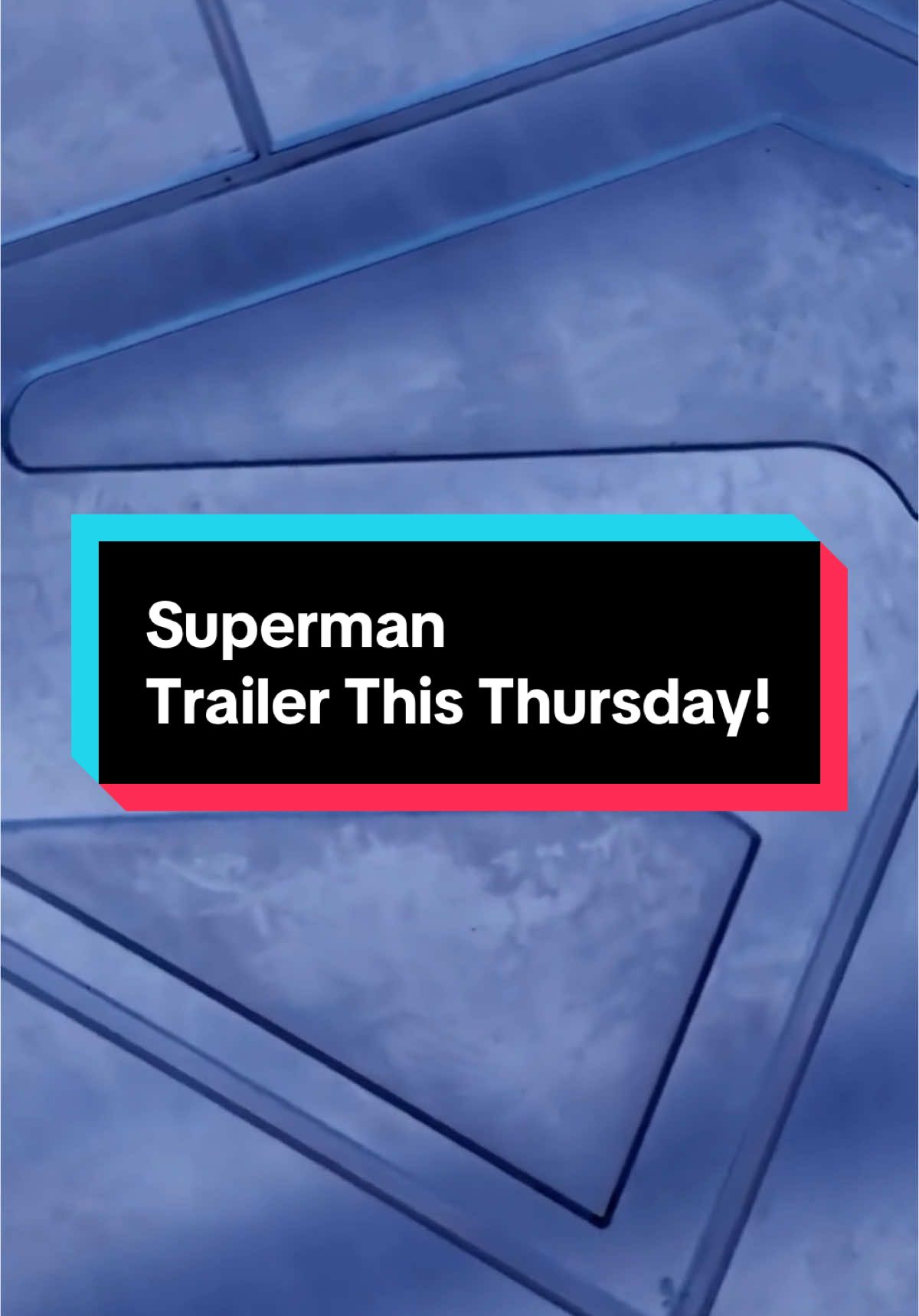 The first trailer for James Gunn's #Superman will arrive this Thursday at 9am EST / 6am PST. #dc #dcu #dccomics #jamesgunn #trailer #teaser