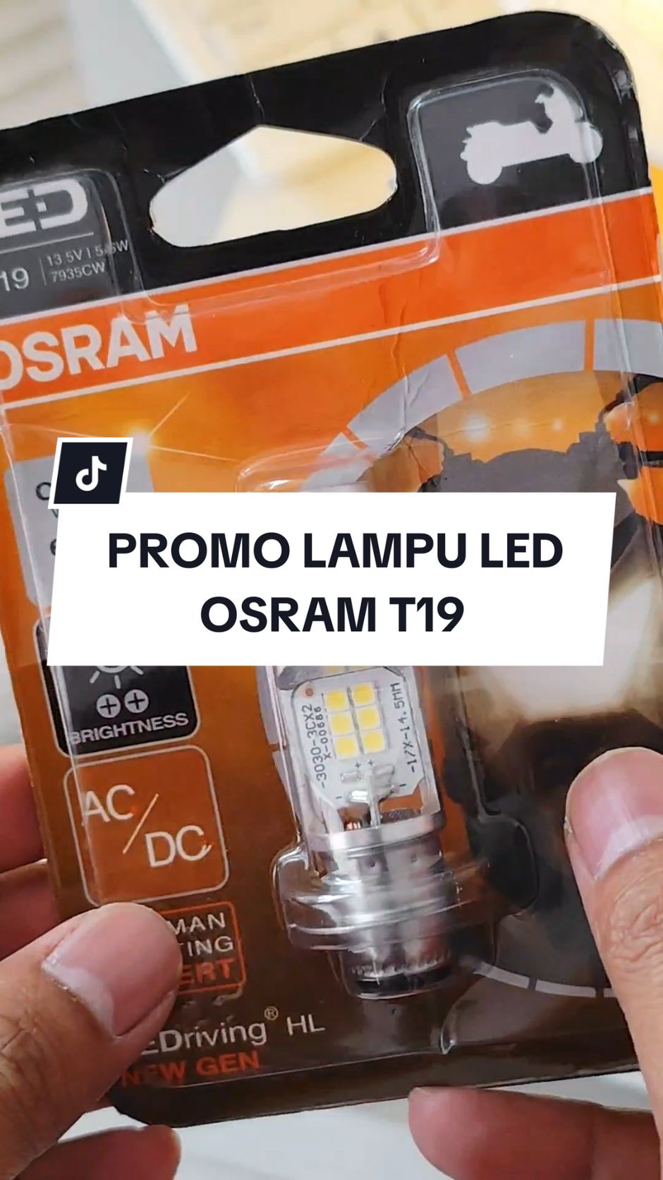 Lampu LED osram T19 PNP arus AC/DC #lampumotor #lampuledosram #lampuledt19 #fyp #fypシ゚ #fypage #fyppppppppppppppppppppppp 
