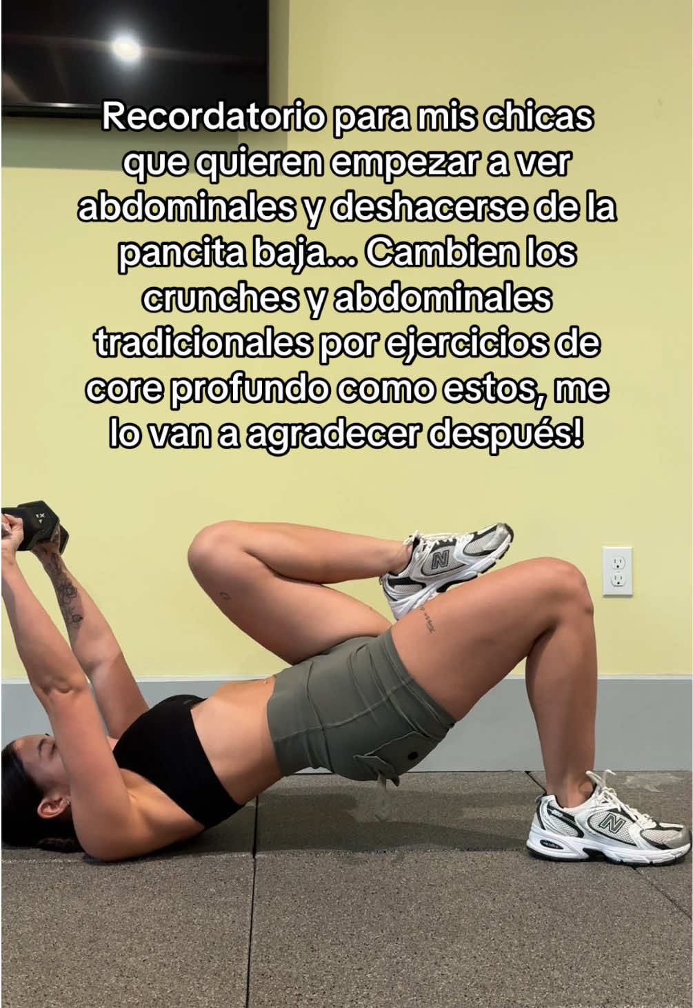 🖇️ en mi bi0 para aprender #gym #Fitness #rutinaencasa #abs #abdominales #core #motivacion #mancuernas #pilates 