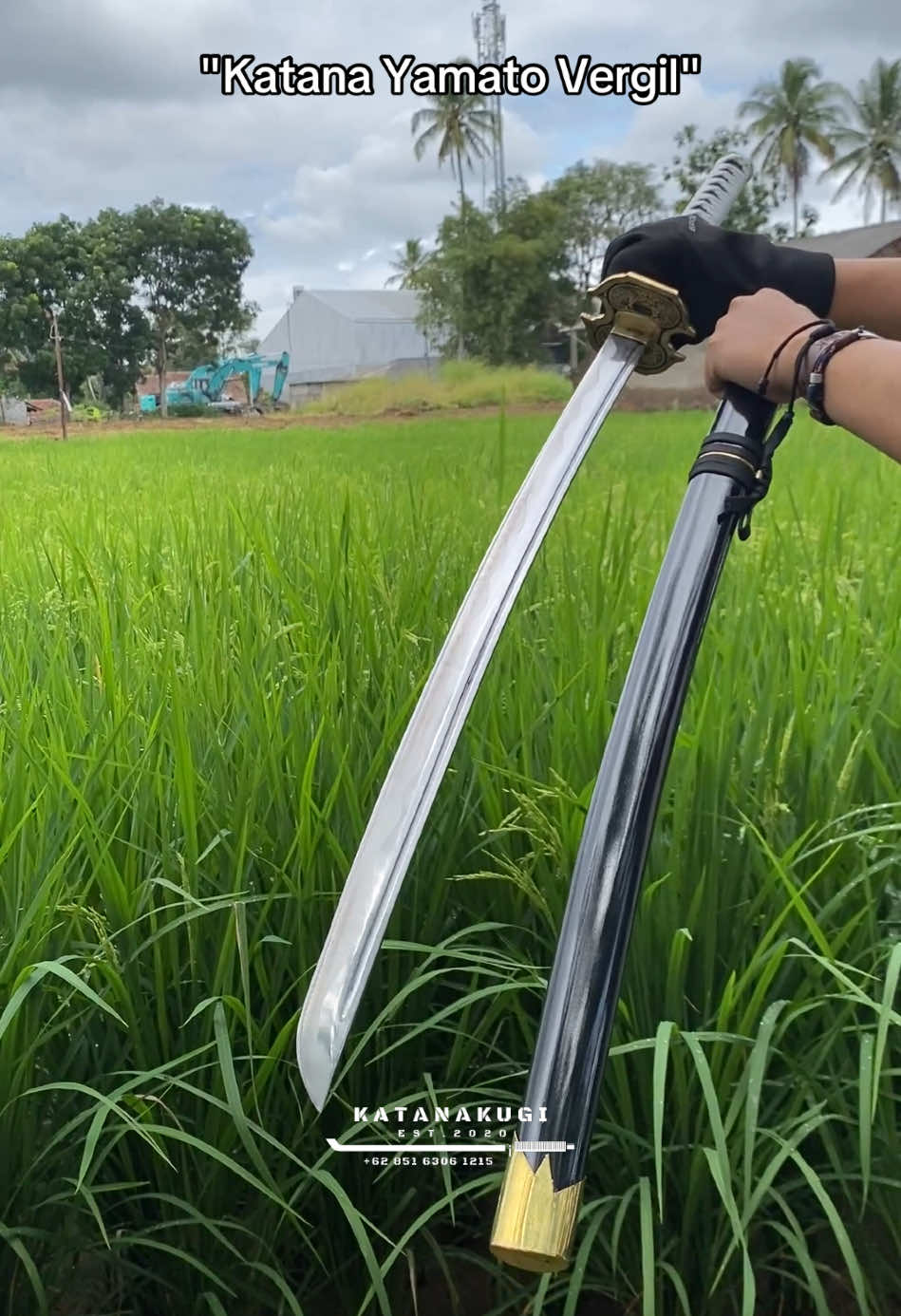 Yamato Vergil #baja #kerajinantangan #handmade #steel #blade #proses #hitam #black #nature #yamato #vergil #devil 