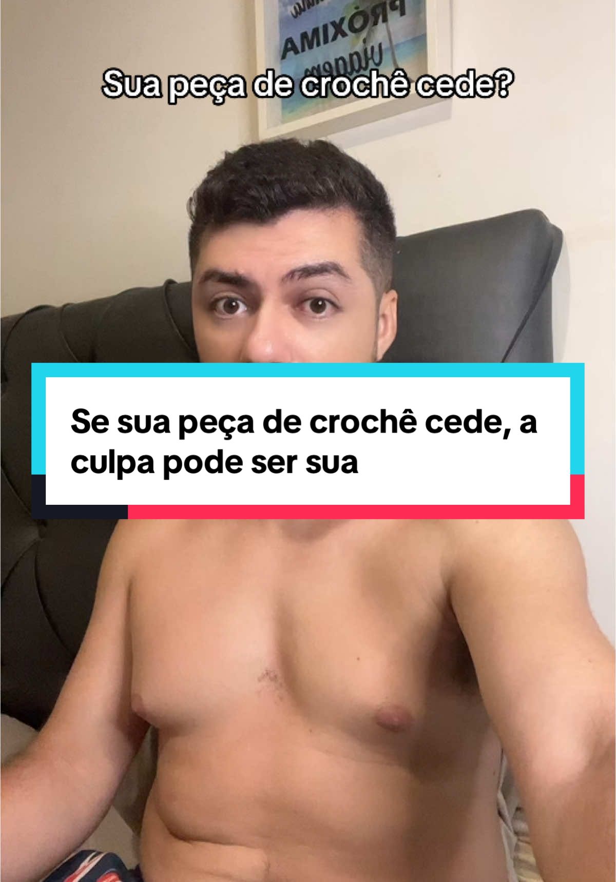 Se a sua peça de crochê cede, a culpa nem sempre é do fio. #croche #artesanato #homenscrocheteiros #vidacroche #crochet #crochêdeverão #modacroche  O perfil do Mauro >> @Mauro Saar 