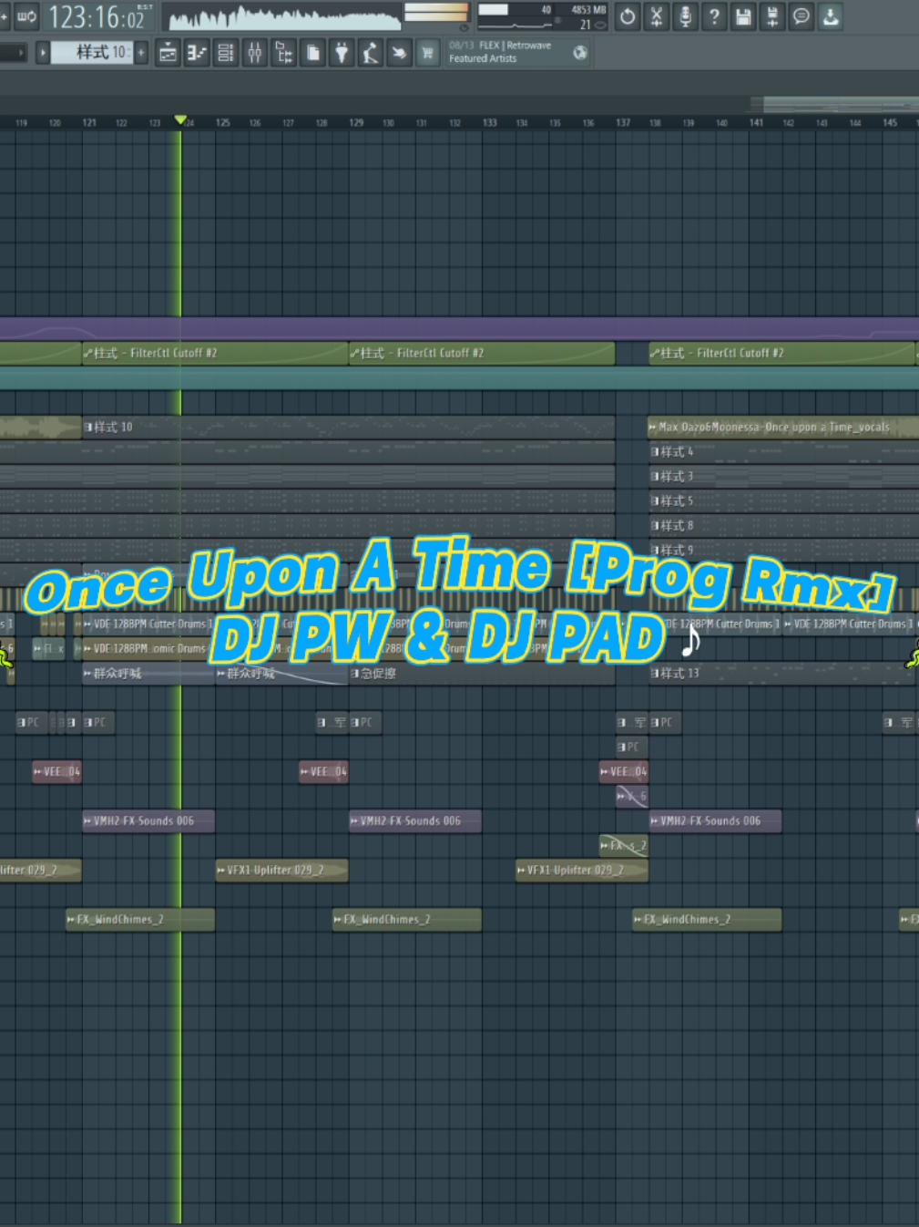 🎧 | FL Studio Live Mix Team | Once Upon A Time [ Prog Rmx 2025 ] @𝘿𝙅 𝙋𝘼𝘿 𝙊𝙁𝙁𝙄𝘾𝙄𝘼𝙇 ♪ #onceuponatime #Djpw #Djpad #Flstudio #Ableton #Producer #musicproduction 