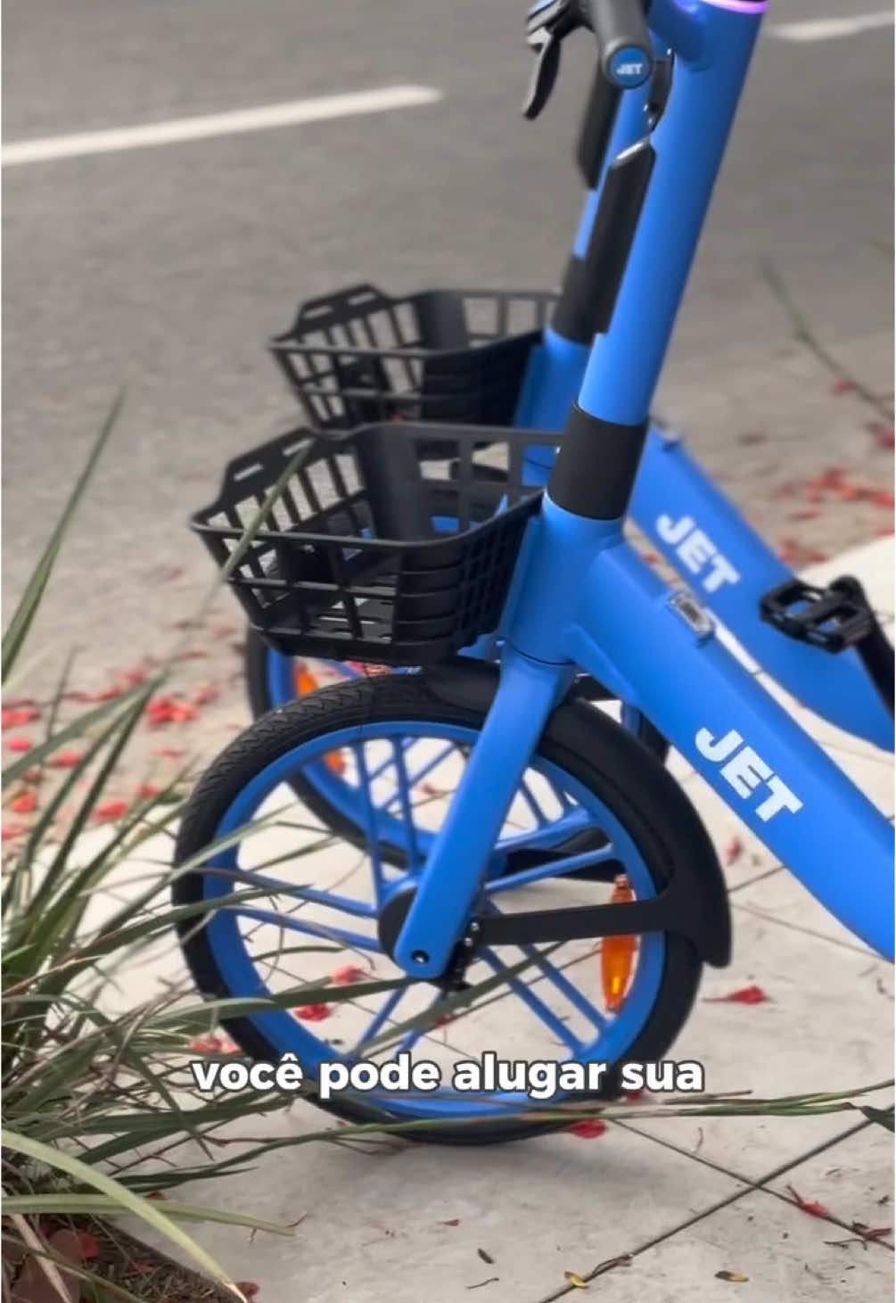 Novidade da Jet! 💙 Aproveite o nosos serviço das bicicletas elétricas. 🚴‍♂️ Não esquece do cupom TIKTOKJET e utilize com desconto especial! 